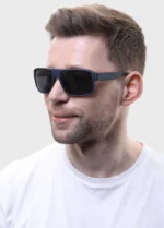 Thom Richard TR9025 Muške Polarizovane Mat Plave Naočare za Sunce - Slika 3