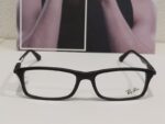 RayBan plastični pravougaoni okvir sa dugačkim metalnim drškama sa fleksom RB7017 5196 56-17-150
