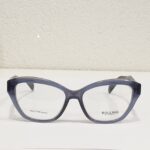 Ženski plastični plavi okvir sa šljokicama ROLLING EYEWEAR MOD.1317
