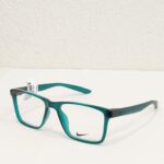 NIKE 7300 301 52-17-140 Plastični providni tirkizni dioptrijski okvir