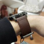 SERGIO TACCHINI Muški GUNMETAL braon kožni ručni sat ST.1.10402-3