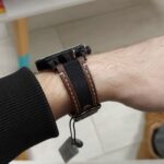 Muški crni ručni sat sa brojevima i braon šivenim kaišem DANIEL KLEIN DK13557-4 - Slika 6