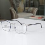 AZZARO Metalni sivi okvir sa plavim detaljima AZ 31196 C03 56-18-140 - Slika 2