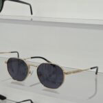 Ženske crne metalne plastične naočare POLAR GLARE PG5538A 55-18-140