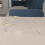 TABU 3955 C3 Transparentni Okrugli Plastični Okvir sa metalnim drškama