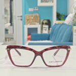 Ženski bordo kristalni plastični okvir DOLCE&GABBANA DG5025 3045 53-15-140