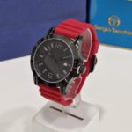 Muški crveni crni silikonski ručni sat Sergio Tacchini ST.10427-2 - Slika 2