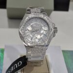 GUESS GW0878L1 Ženski metalni ručni sat srebrne boje sa cirkonima - Slika 2