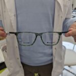 Muški providno zeleni plastični sa 180 STEPENI FLEXOM dioptrijski okvir CHAMPION ROVE C02 - Slika 3