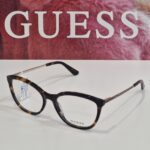Ženski havana plastični sa metalni druškama dioptrijski okvir GUESS GU50171 052