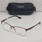 Ženski bordo zlatni metalni dioptrijski okvir VOGUE VO 3940 5170