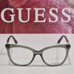 Ženski zeleni guess acetat plastični dioptrijski okvir GUESS GU50197 093
