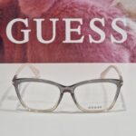 Žneski bež plastični dioptrijski okvir GUESS GU2880 059