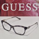 Ženski dim sivi acetat plastični dioptrijski okvir GUESS GU50231 020