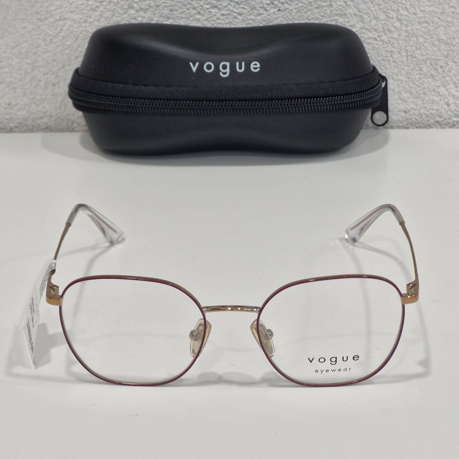 Ženski bordo rose gold metalni dioptrijski okvir VOGUE VO 4178 5089 Ženski bordo rose gold metalni dioptrijski okvir VOGUE VO 4178 5089