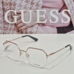 Ženski rose gold sa sivim detaljima metalni dioptrijski okvir GUESS GU2935 028