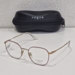 Ženski bordo rose gold metalni dioptrijski okvir VOGUE VO 4178 5089