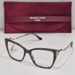 Ženski bordo acetat plastični dioptrijski okvir MARCIANO GM0399 071