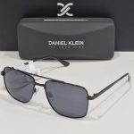 Muške crne metalne sunčane naočare DANIEL KLEIN DK3258 Col.1