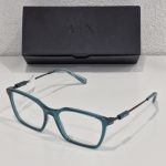 Ženski plavi acetat plastični dioptrijski okvir ARMANI EXCHANGE AX 3113 8351