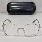 Ženski rose gold metalni dioptrijski okvir AZZARO AZ 30346 C01