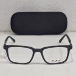Muški crni mat plastični dioptrijski okvir MAX O. M 358 BLK
