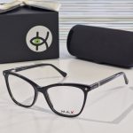 Ženski crni plastični dioptrijski okvir MAX O. M 371 BLK