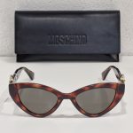 Ženske havana acetat plastične sunčane naočare MOSCHINO MOS142/S 05L70