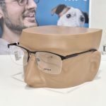 ABORIGINAL Crni metalni polu okvir naočare AB2880 A - Slika 3