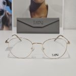 TABU 4965 Okrugli zlatni dioptrijski okvir