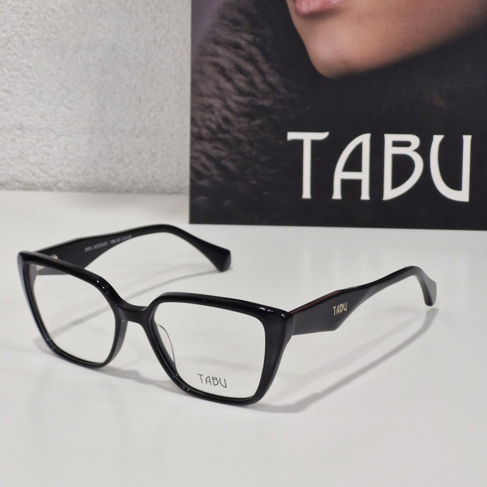 CLIP ON crni plastični okvir TABU T FACTOR 85 CLIP ON crni plastični okvir TABU T FACTOR 85