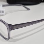 Sivi transparentni plastični dioptrijski okvir EMPORIO ARMANI EA3218 5075