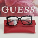 Ženski Havana plastični dioptrijski okvir GUESS GU50318 052